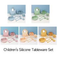 Children's Silicone Tableware Set