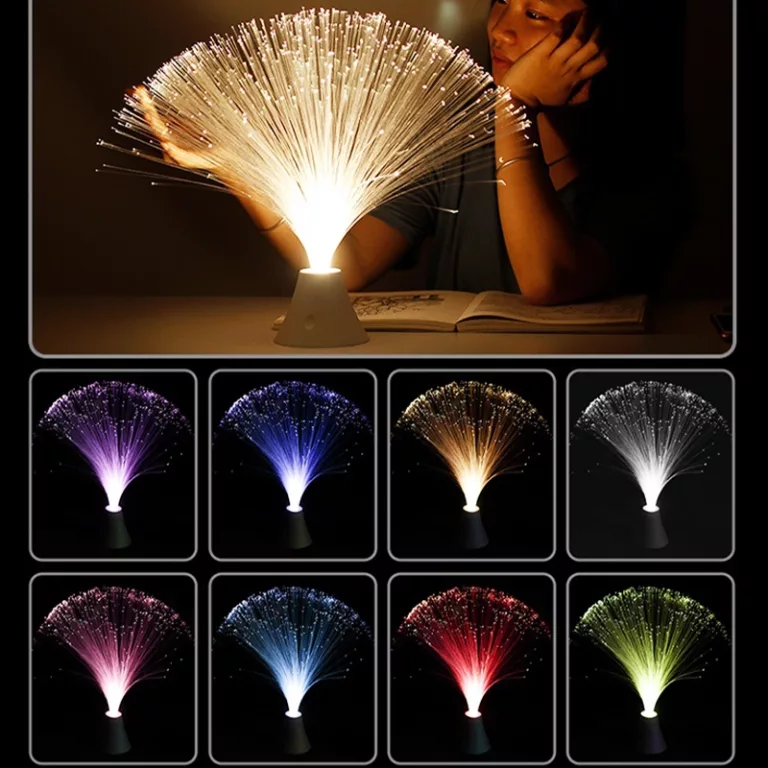 Fiber Optic Lights LED Flower Cluster Fiber Optic Light Indoor Decoration