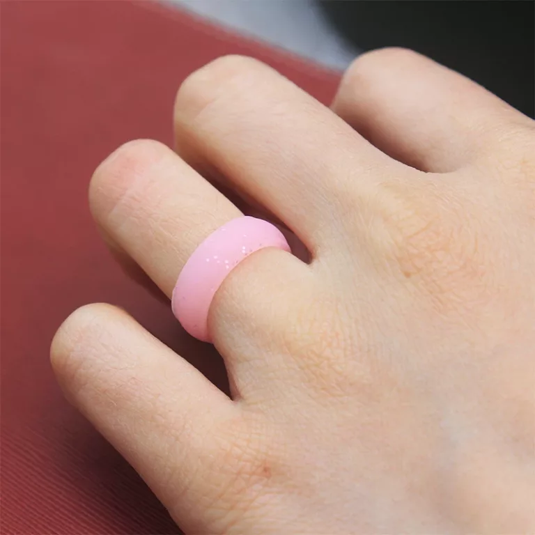 Silicone Wedding Rings for Step Edge Sleek Design Rubber Engagement Bands 5.7mm Wide 2mm Thick - 1/2/3/4/5/6/7 Variety Multipack