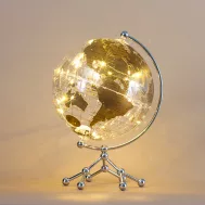 Globe-Transparent-Ambient Light-Gold(color)