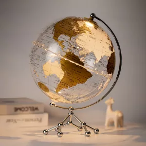 Globe-Transparent Warm White-gold (color)