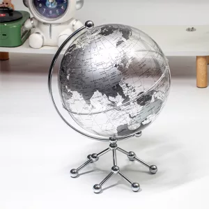 Globe-Transparent Warm White-silver (color)